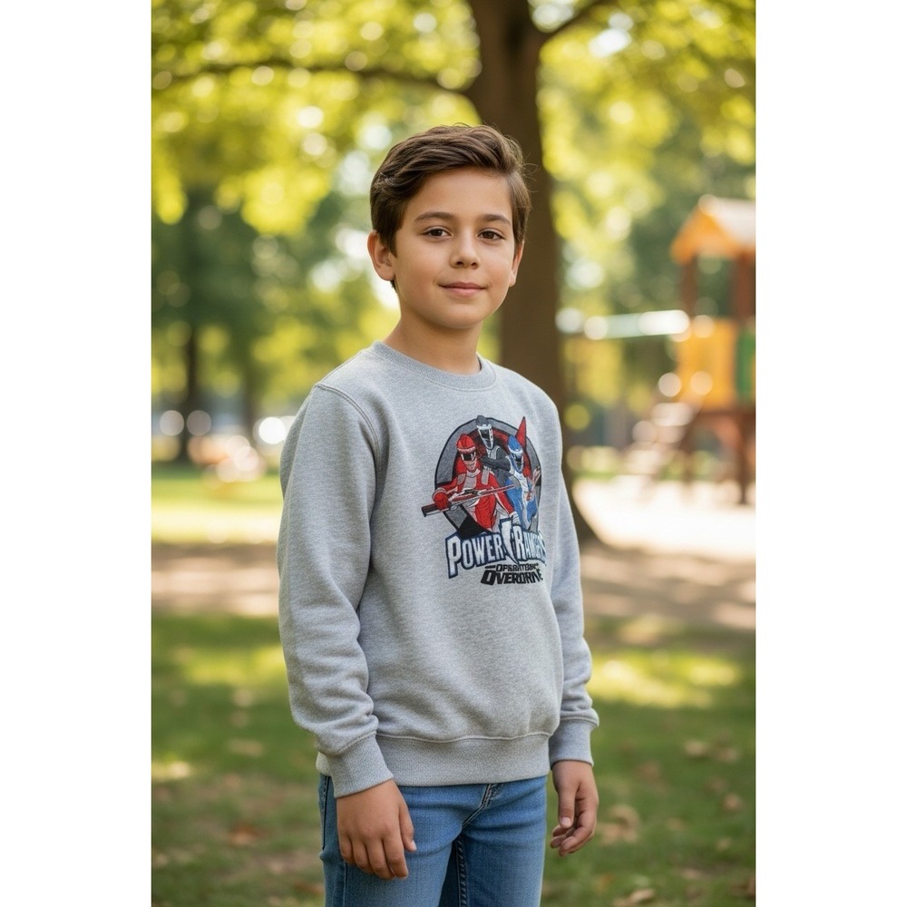 Vintage 2007 Kids Power‎ Rangers Operation Overdrive Sweatshirt Size M 7 8